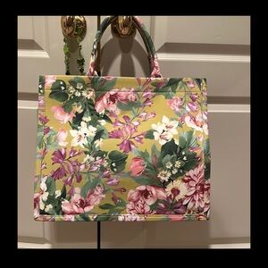 Larget floral tote from Express